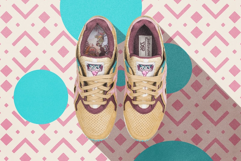 asphaltgold ASICS GEL DS Trainer Jugendstil collaboration 2018 march 17 release date info drop sneakers shoes footwear