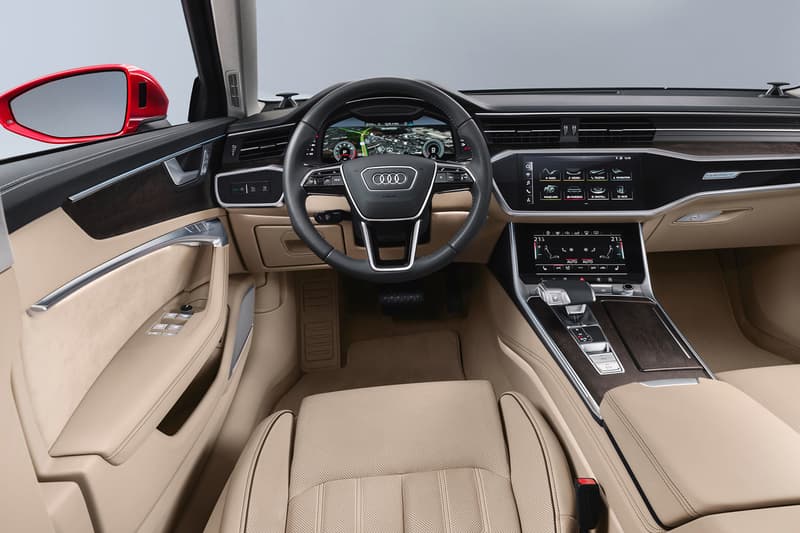 Audi A6 Sedan 2019 A7 A8 Automotive New 12.1-inch Virtual Cockpit 10.1-inch MMI Nogaro Blu Corbellati