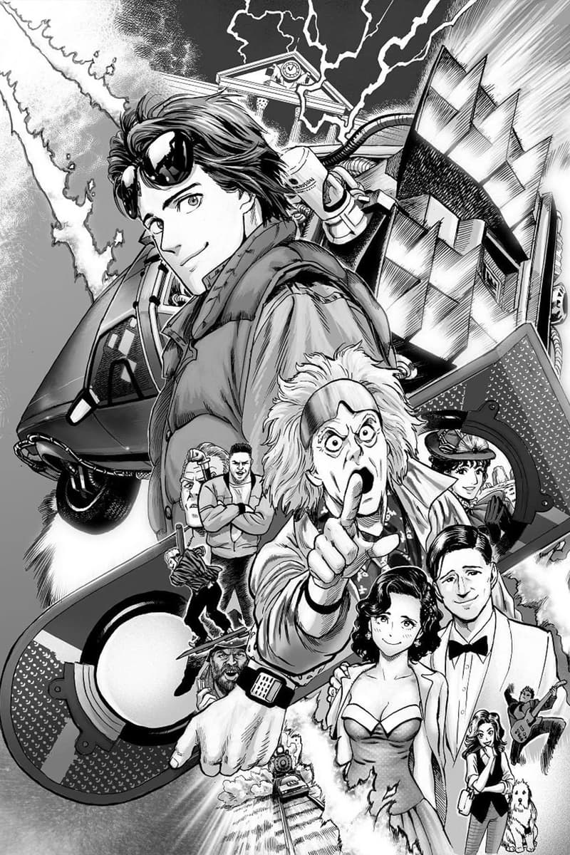 Back to the Future Manga One-Punch Man Yusuke Murata Illustrator