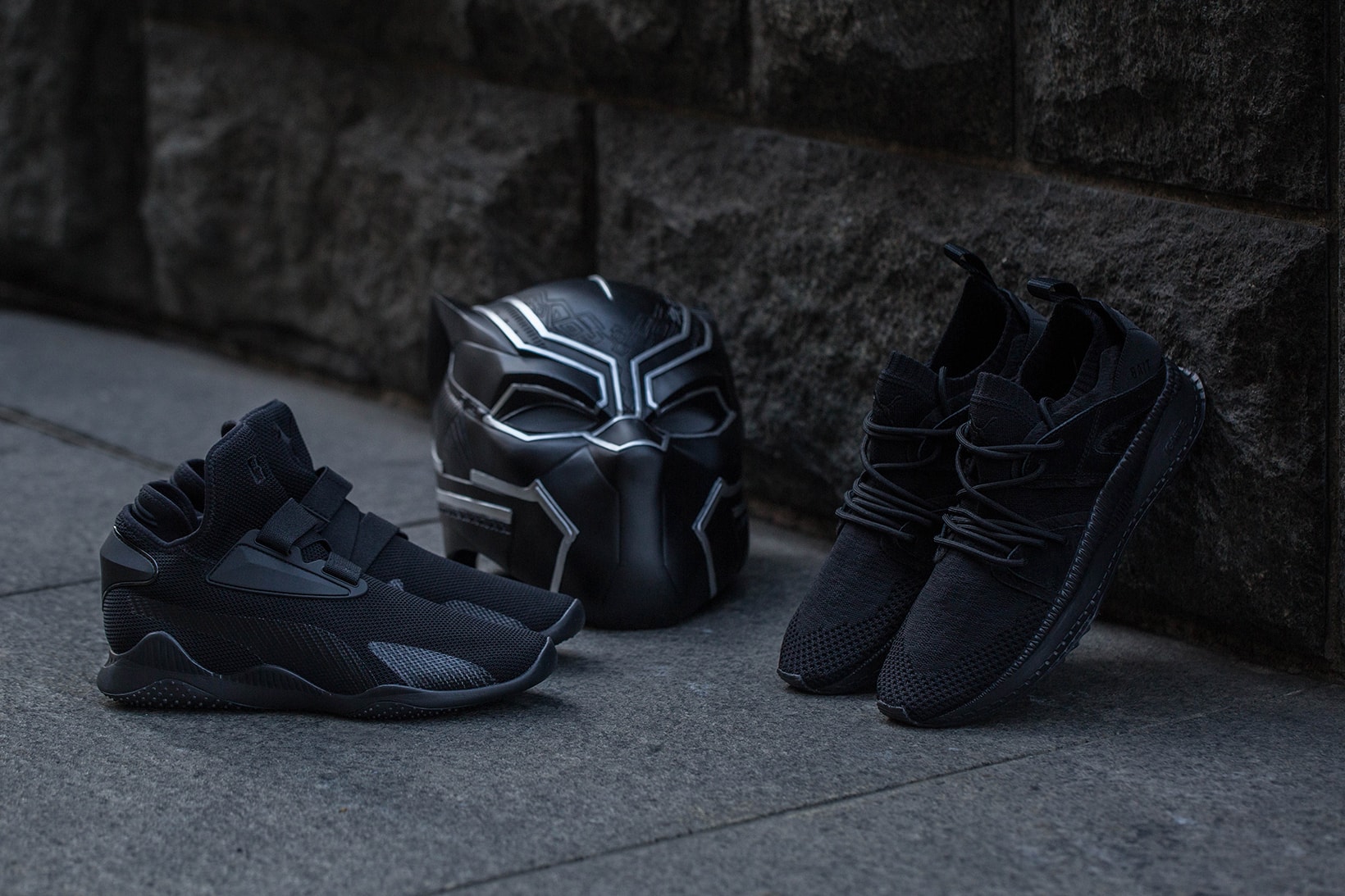 BAIT PUMA Black Panther Pack Tsugi BOG Blaze of Glory Mostro Mid 2018 february release date info sneakers shoes footwear