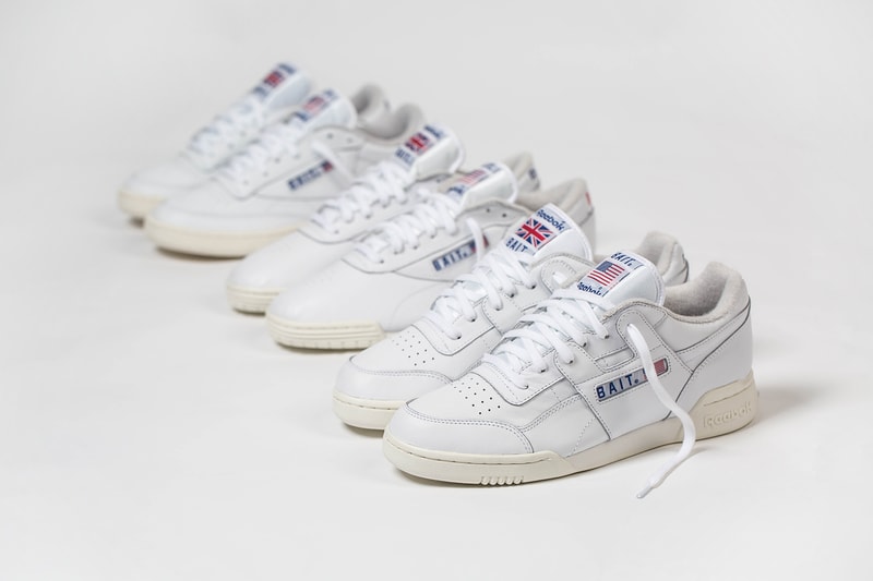 BAIT Reebok West East Pack Exofit Lo Workout Club C 2018 february 15 release date info collaboration sneakers shoes footwear