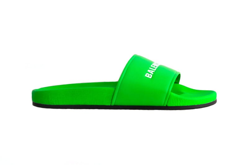 Balenciaga's $670 USD Pool Slide Sandal Is Here