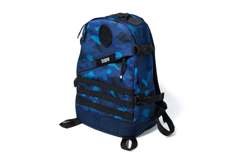 BAPE A Bathing Ape Gradation Camo Collection Crewnecks Long Sleeve Shirts Caps Backpacks