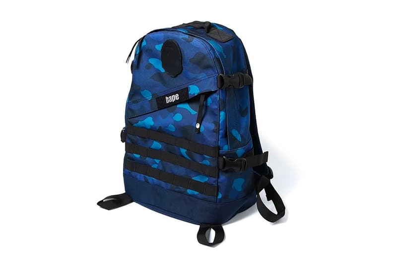 BAPE A Bathing Ape Gradation Camo Collection Crewnecks Long Sleeve Shirts Caps Backpacks