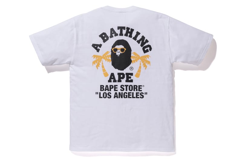 BAPE Store Los Angeles XXV Tee White