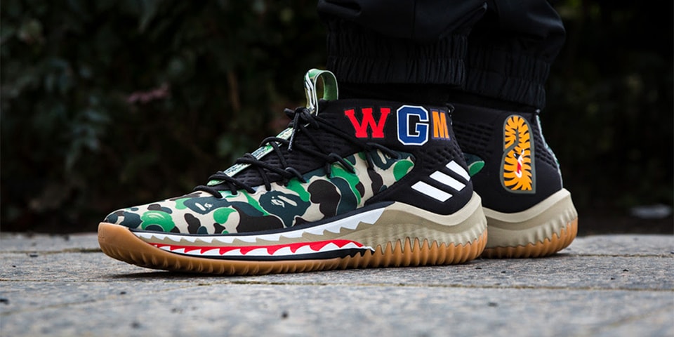 Bape adidas dame 4 price Clearance