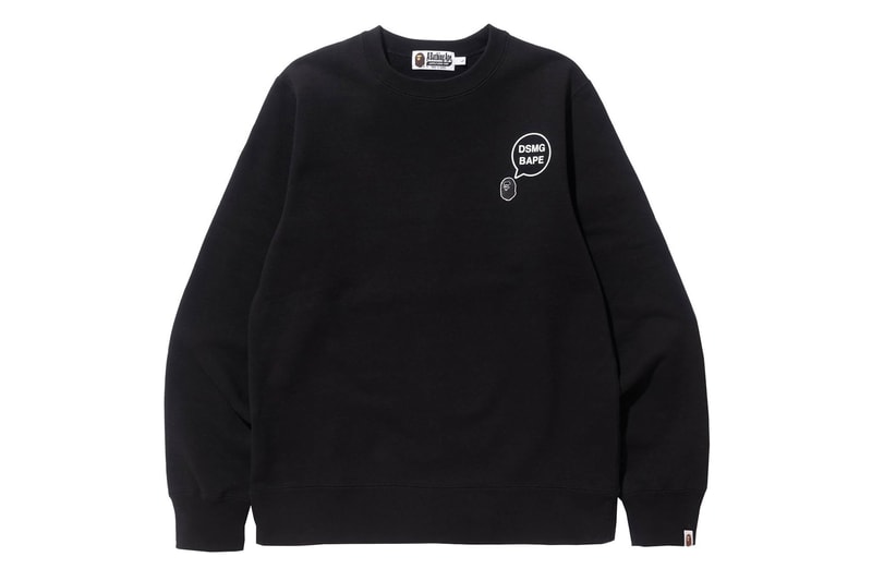 Bape Dover Street Market Ginza Limited Items Pocket Tees T-Shirts Jogging Bottoms Track Pants Crewnecks Sweatshirts