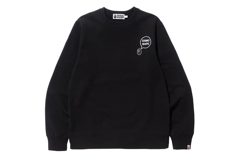 Bape Dover Street Market Ginza Limited Items Pocket Tees T-Shirts Jogging Bottoms Track Pants Crewnecks Sweatshirts