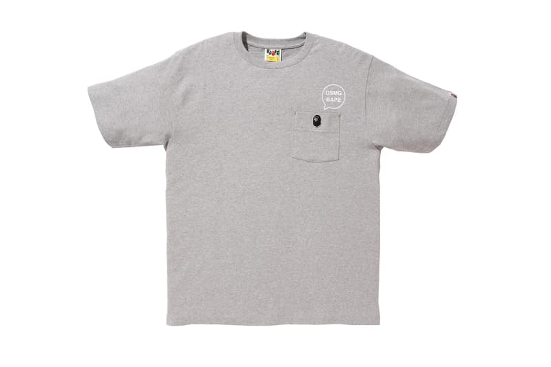 Bape Dover Street Market Ginza Limited Items Pocket Tees T-Shirts Jogging Bottoms Track Pants Crewnecks Sweatshirts