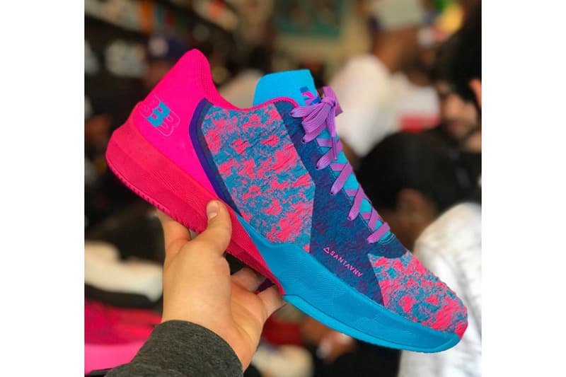 LaMelo Ball MB1 Colorways Breast Cancer Cotton Candy Big Baller Brand