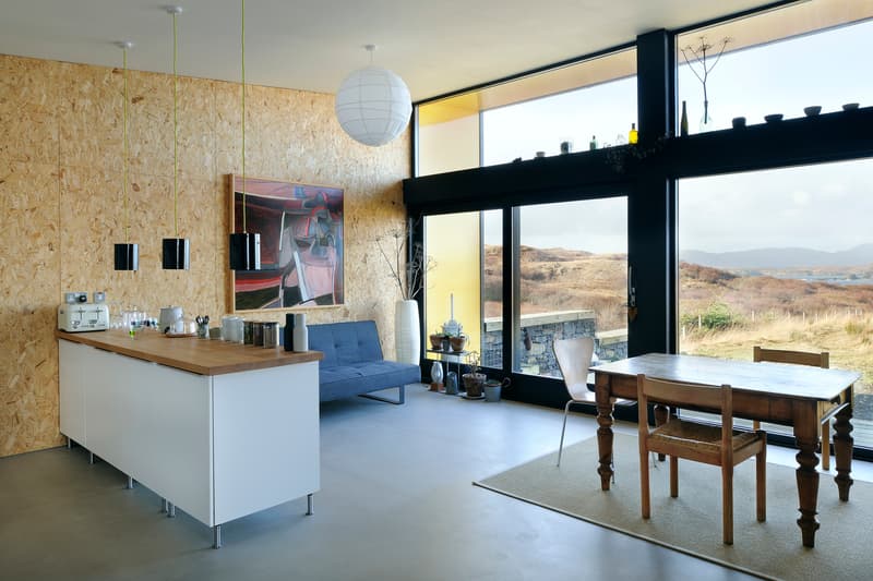 Black House Rural Design Architects Mountains Landscape Fields highland uk