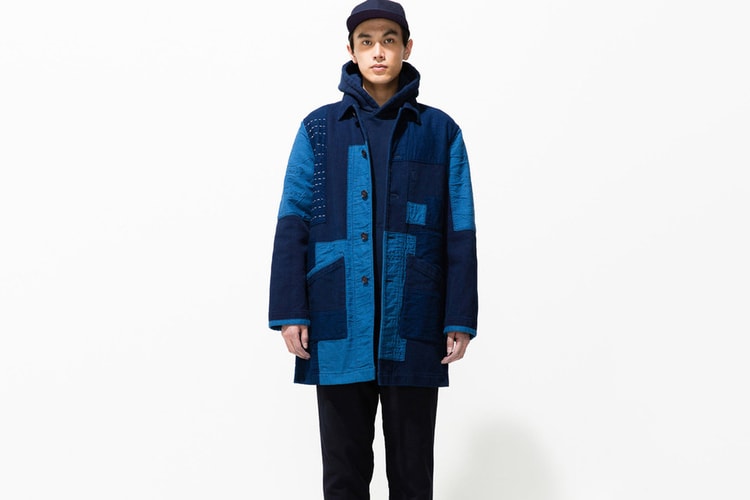 Blue Blue Japan Masters Indigo Dye and Patchwork for Fall/Winter 2018