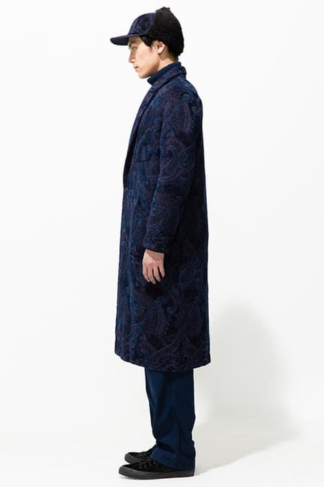 Blue Blue Japan 2018 Fall Winter Lookbook collection indigo dye patchwork