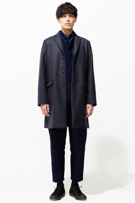 Blue Blue Japan 2018 Fall Winter Lookbook collection indigo dye patchwork