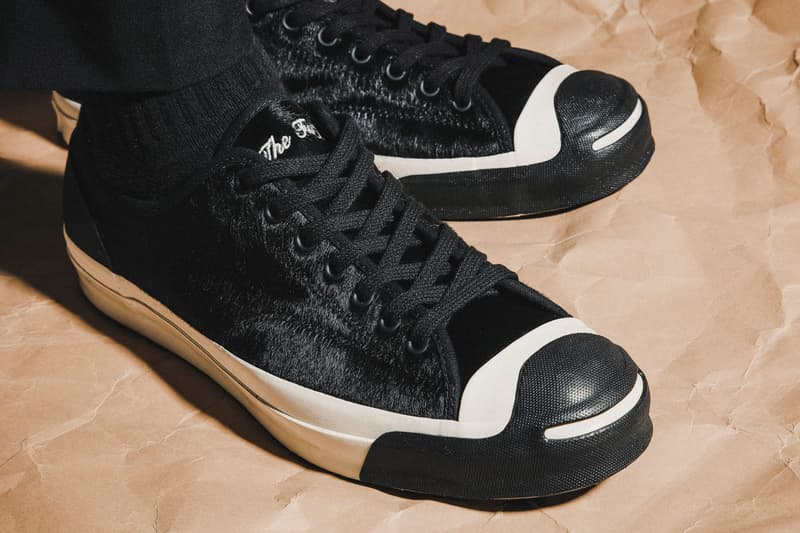 ponerse en cuclillas Ejemplo Día BornxRaised x Converse Jack Purcell Pack On Feet | Hypebeast
