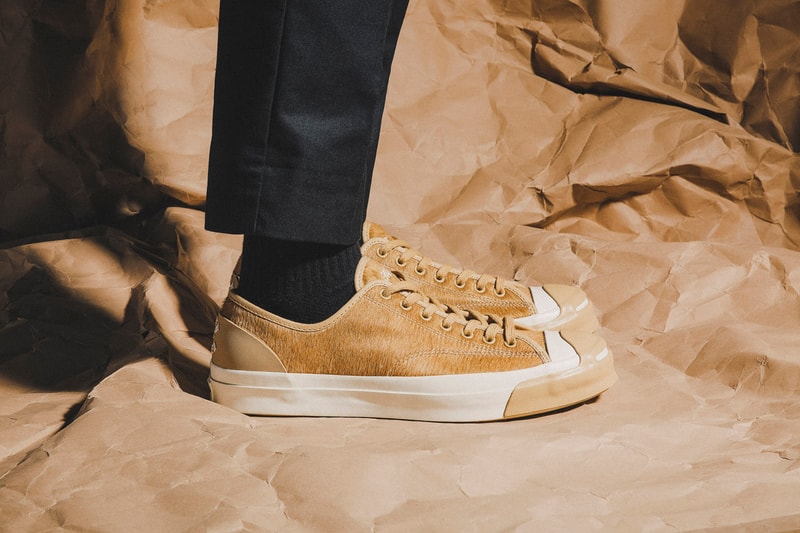 BornxRaised Converse Jack Purcell on the turf Pack On Feet collaboration hbx hypebeast store 2018 february 3 release drop date info sneakers shoes footwear