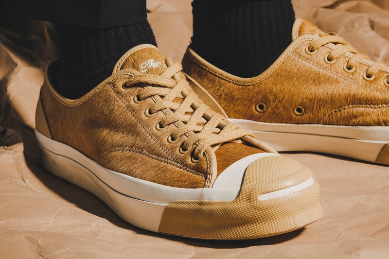 BornxRaised Converse Jack Purcell on the turf Pack On Feet collaboration hbx hypebeast store 2018 february 3 release drop date info sneakers shoes footwear