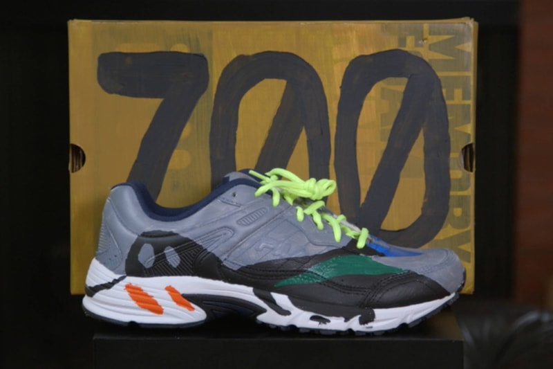 Brad Hall YEEZY Wave Runner 700 Mock-Up grailed purchase customs