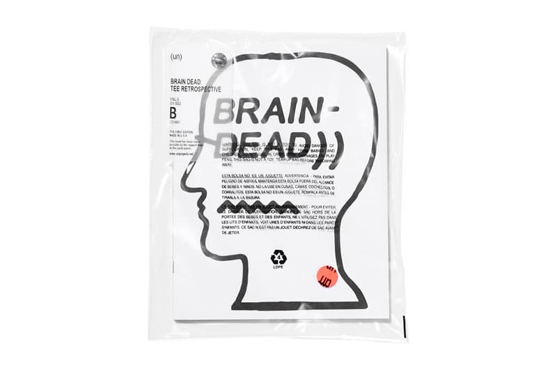 Brain Dead T-shirt Retrospective Book un publishing 2018 february march release date info drop