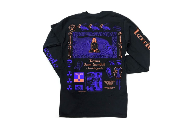 Brain Dead Links up With Terrible Records & NTS Radio on an Exclusive Shirt Design