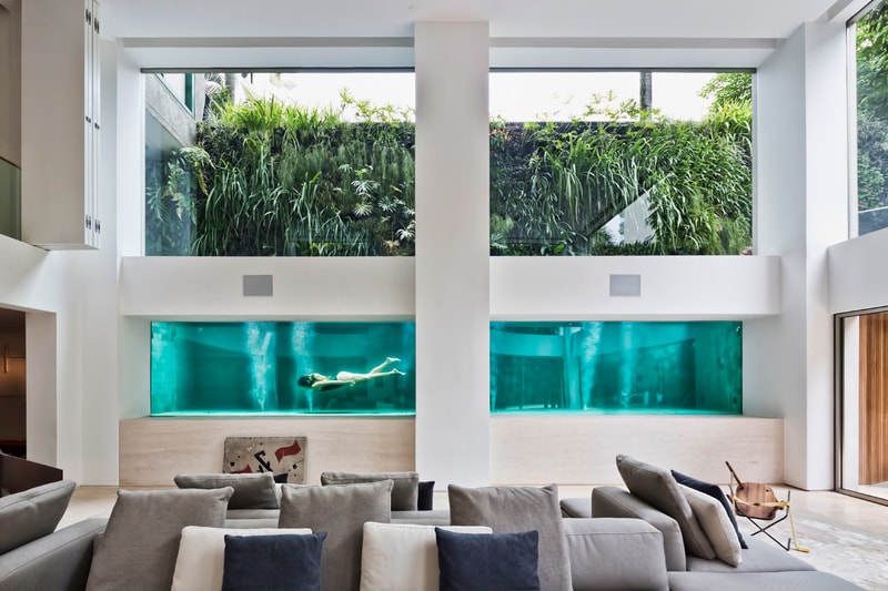 Brazilian Duplex Design Fernanda Marques Architecture Swimming Pool Interior Exterior Design Sleek Art Installation