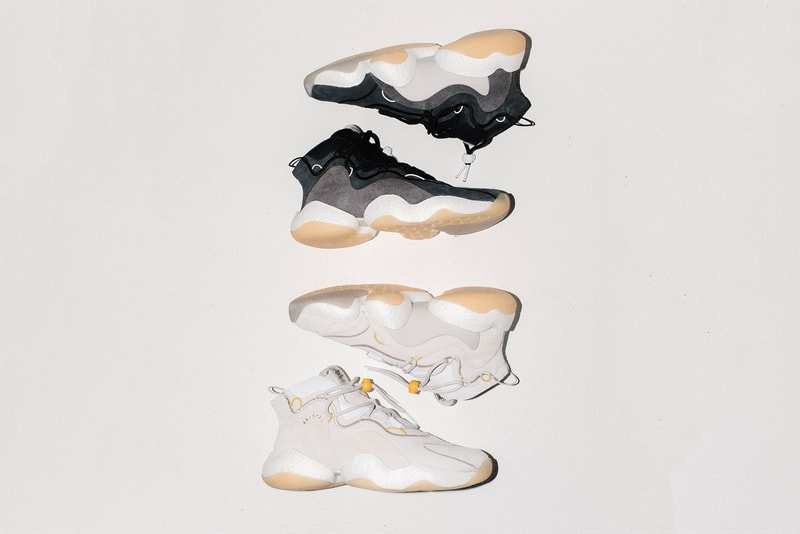 Bristol Studio adidas Crazy BYW footwear release date info drops nba all star weekend los angeles la february 15 18 2018 Closer Look White Cream Black