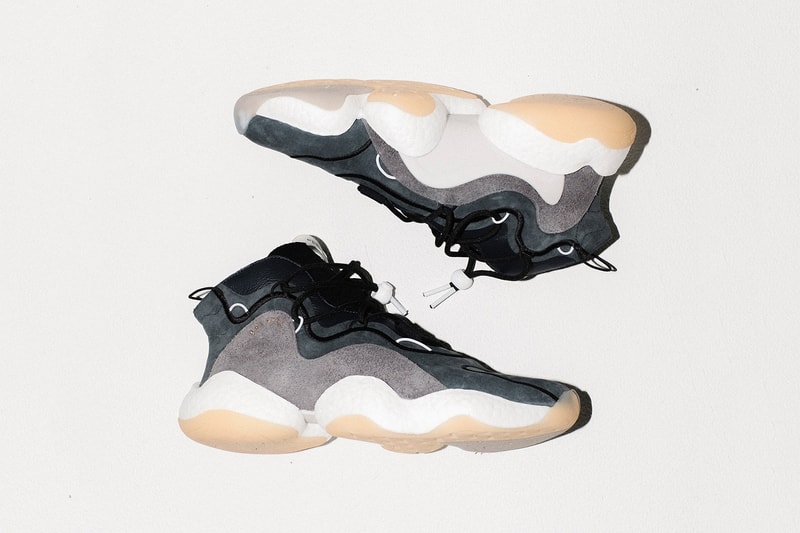 Bristol Studio adidas Crazy BYW footwear release date info drops nba all star weekend los angeles la february 15 18 2018 Closer Look White Cream Black