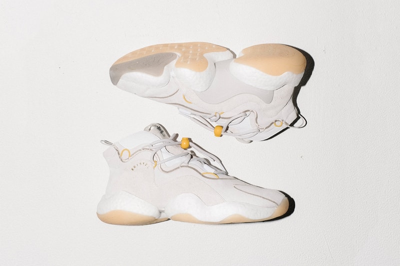 Bristol Studio adidas Crazy BYW footwear release date info drops nba all star weekend los angeles la february 15 18 2018 Closer Look White Cream Black