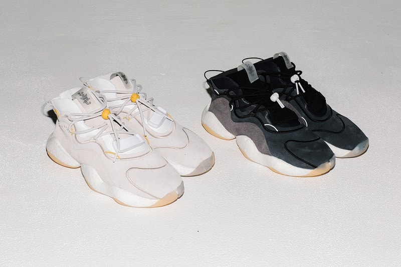 Bristol Studio adidas Crazy BYW footwear release date info drops nba all star weekend los angeles la february 15 18 2018 Closer Look White Cream Black