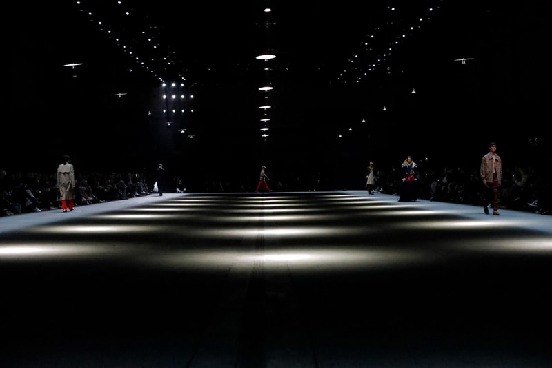 United Visual Artists Burberry Christopher Bailey London Fashion Week Fall/Winter 2018
