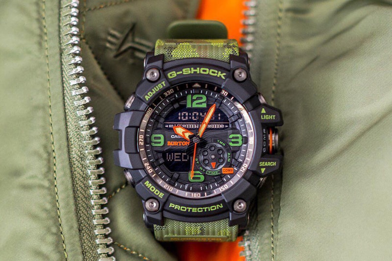 Burton Casio G SHOCK Mudmaster collaboration master of g 2018 release date info drop