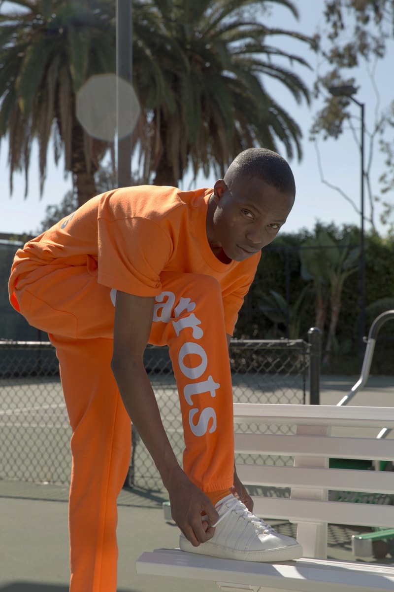 Carrots K-Swiss Made in Japan Classic 66 White T-Shirt Sweatpants Anwar