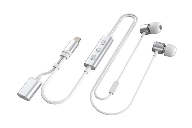 Cheero Headphones Charging Dock lightning apple iphone dongle built in