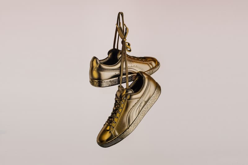 Puma Suede Classic CJ Hendry 50th Anniversary sneaker footwear german art super realism gold