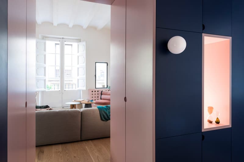 Colombo Serboli Architecture Barcelona Apartment Residential Building 13th Century 65 Square Metre
