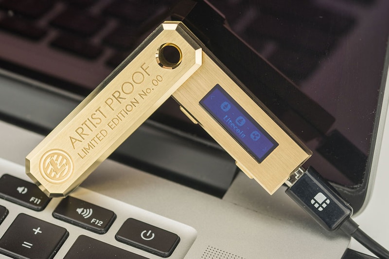 Litecoin Foundation Ledger Nano S Wallet Titanium