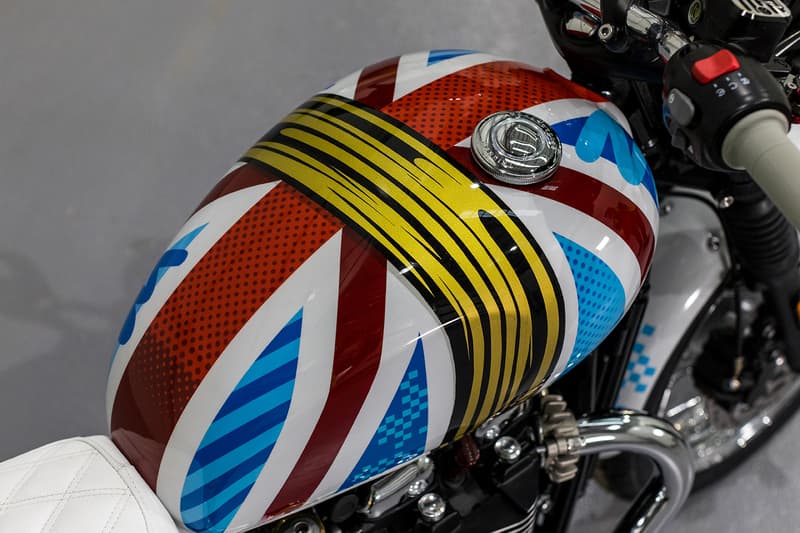 D Face Triumph Motorcycles Collaboration custom bikes choppers cruisers