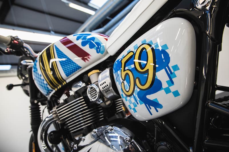 D Face Triumph Motorcycles Collaboration custom bikes choppers cruisers