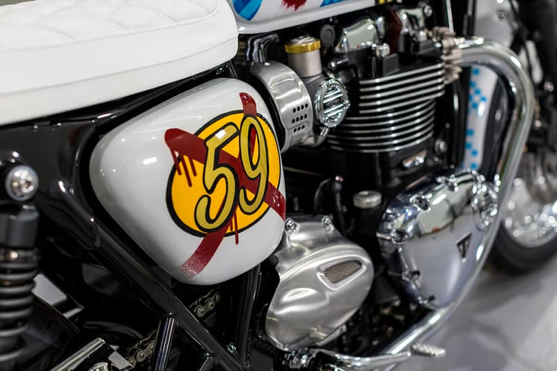 D Face Triumph Motorcycles Collaboration custom bikes choppers cruisers