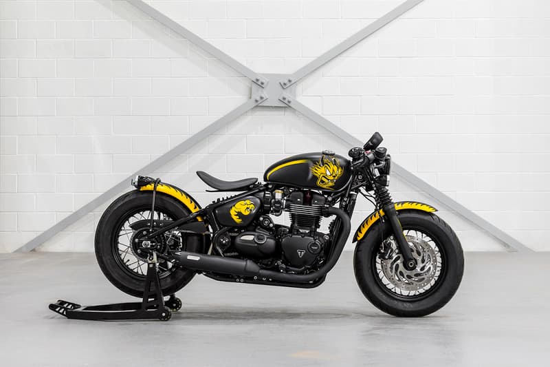 D Face Triumph Motorcycles Collaboration custom bikes choppers cruisers