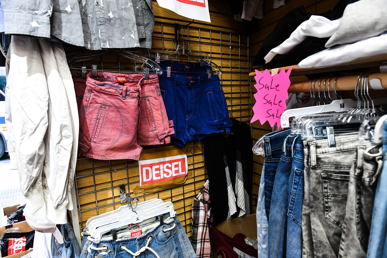 Diesel Bootleg 'Deisel' Collection New York Launch Fake Canal Street