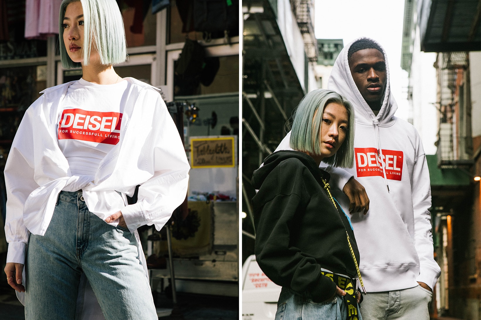 Diesel Fake Deisel Collection New York Editorial Knock-Off Counterfiet