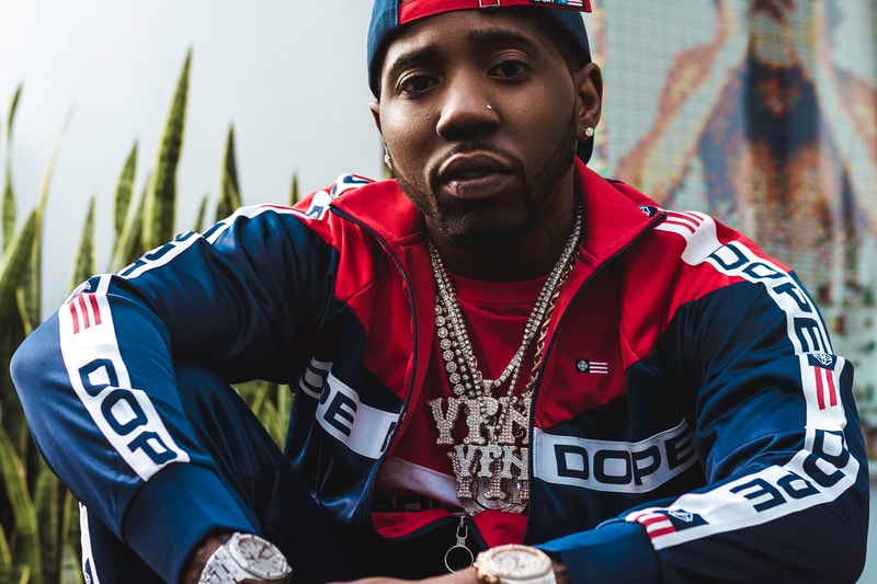 DOPE x YFN Lucci Spring/Summer 2018 Lookbook rapper atlanta los angles boss life moto sports streetwear