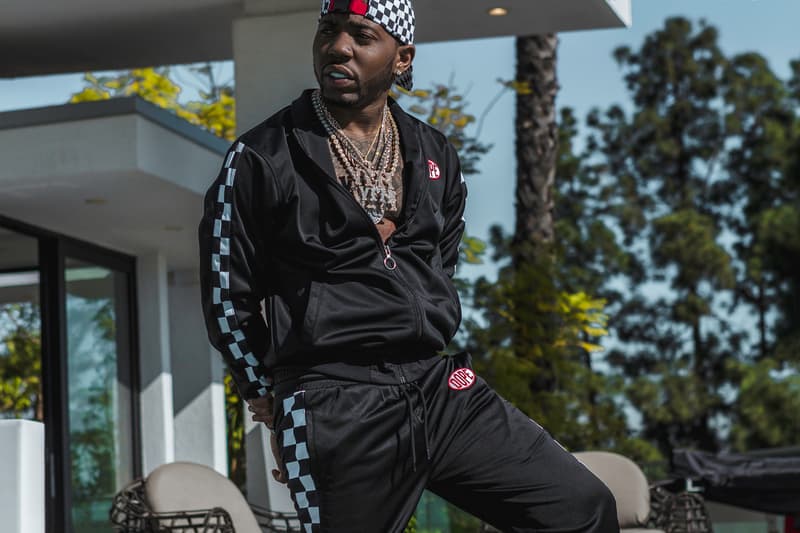 DOPE x YFN Lucci Spring/Summer 2018 Lookbook rapper atlanta los angles boss life moto sports streetwear