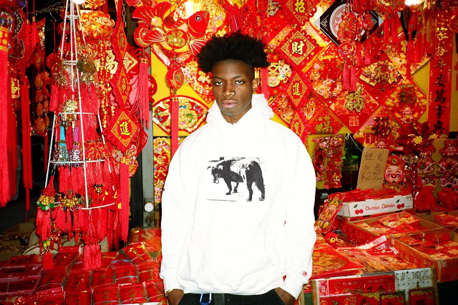 Dover Street Market Chinese New Year T-shirt Capsule collection year of the dog BAPE a bathing ape Noah Stussy Expert Horror NikeLab Avi Gold Better™ Bianca Chandon Doublet Dreamland Syndicate Richardson Undercover Nick Cave 8-ball gimme 5 iggy werk magazine