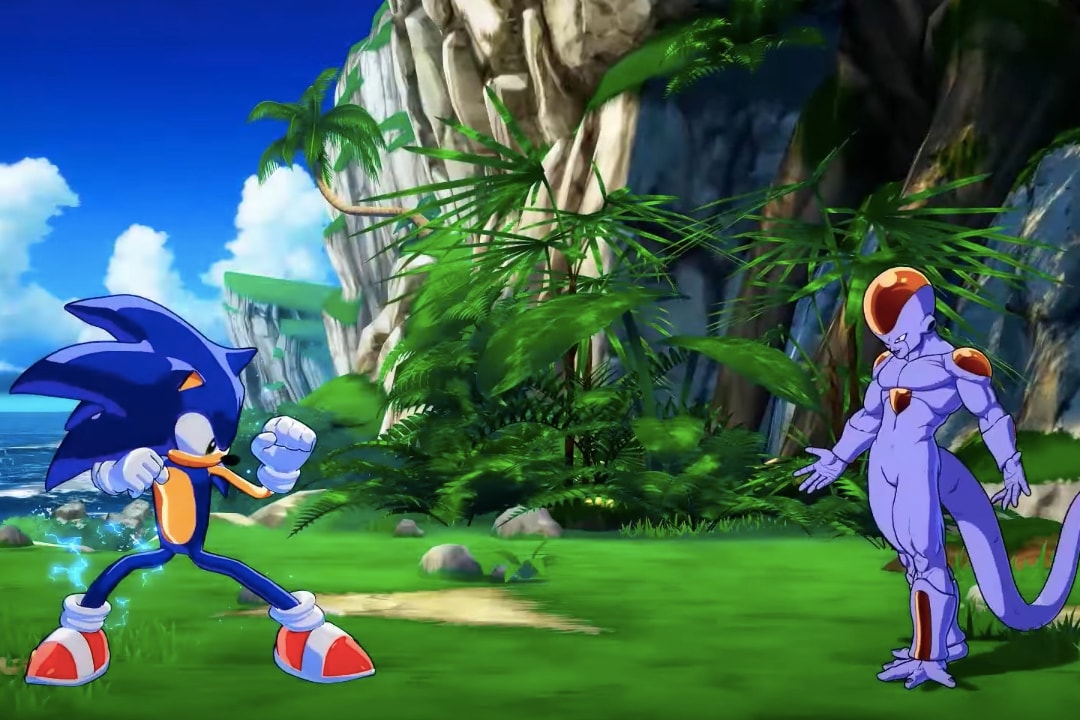 Dragon Ball FighterZ Introduce Sonic Nicolas Cage YouTube Stream Beatz Frieza Goku