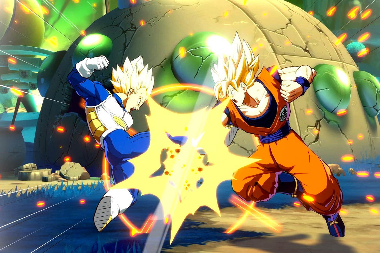 Dragon Ball FighterZ Game Launch Success 1.5 Million Copies Sold Digital Console Fighting Game Goku Super Saiyan