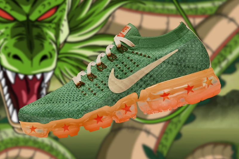 Dragon Ball Super Nike Air Vapormax Renders concepts the golden shape custom romain