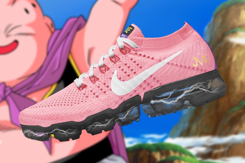 Dragon Ball Super Nike Air Vapormax Renders concepts the golden shape custom romain