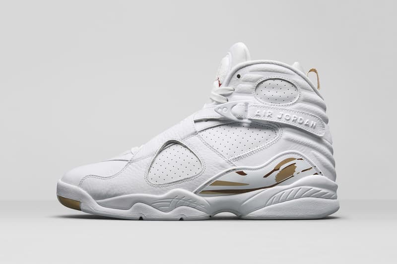 Drake OVO Air Jordan 8 Retro Black and White Sneakers Mens Shoes release info date drops February 16 2018